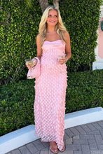 Load image into Gallery viewer, Chic Sheath Sweetheart Blue Long Prom Dress with Sequins