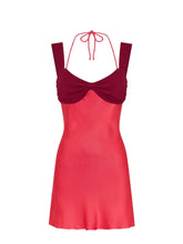 Load image into Gallery viewer, Stylish A Line Sweetheart Red Short Homecoming Dress with Criss Cross Back