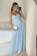 Load image into Gallery viewer, Elegant A Line Sweetheart Pink Long Prom Dress with Ruffles