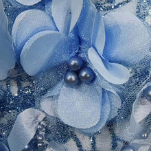 Load image into Gallery viewer, Gorgeous A Line Sweetheart Blue Quinceanera Dress with Appliques Beading