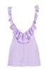 Pretty Sheath V Neck Yellow Short Homecoming Dress with Ruffles