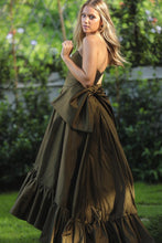 Load image into Gallery viewer, Sweety A Line Strapless Pink Long Party Dress with Bowknot