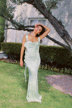 Load image into Gallery viewer, Stylish Sheath Sweetheart Light Green Long Party Dress with Corset