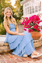 Load image into Gallery viewer, Chic A Line Sweetheart Pink Long Prom Dress with Ruffles