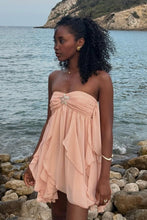 Load image into Gallery viewer, Chic A Line Sweetheart Pink Short Party Dress with Ruffles