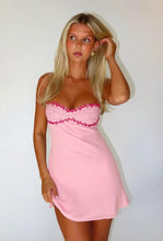 Load image into Gallery viewer, Chic A Line Spaghetti Straps Light Blue Short Homecoming Dress with Sequins