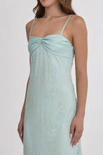 Load image into Gallery viewer, Gorgeous Sheath Spaghetti Straps Pink Long Prom Dress with Lace