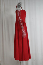 Load image into Gallery viewer, Simple A-Line Spaghetti Straps Tea Length Graduation Party Dress