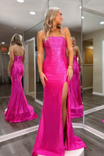 Load image into Gallery viewer, Sparkly Mermaid Strapless Green Long Prom Dress with Beading