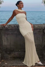 Load image into Gallery viewer, Stunning Mermaid Off the Shoulder Black Long Party Dress with Ruched