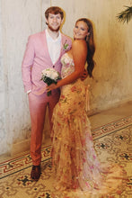 Load image into Gallery viewer, Stunning Mermaid Sweetheart Light Pink Corset Prom Dress with Appliques