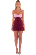 Load image into Gallery viewer, Stylish A Line Halter Neck Blue Short Homecoming Dress with Criss Cross Back