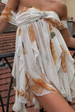 Load image into Gallery viewer, Stylish A Line Sweetheart Flower Printed Short Party Dress