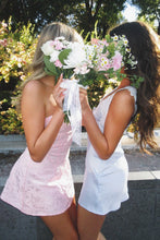 Load image into Gallery viewer, Stylish Sheath V Neck Light Blue Short Party Dress with Lace