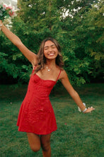 Load image into Gallery viewer, Stylish A Line Spaghetti Straps White Short Homecoming Dress with Appliques