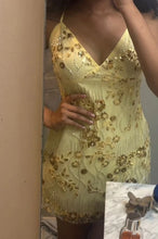 Load image into Gallery viewer, Stylish Sheath Spaghetti Straps Orange Short Homecoming Dress with Beading