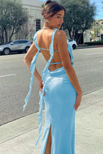 Load image into Gallery viewer, Stylish Sheath Sweetheart Light Green Long Party Dress with Corset