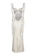 Load image into Gallery viewer, Lovely Mermaid Sweetheart Pink Long Prom Dress with Backless Ruffles