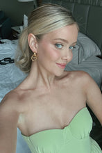 Load image into Gallery viewer, Princess A Line Sweetheart Green Long Party Dress with Ruffles