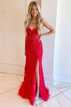 Load image into Gallery viewer, Mermaid Sweetheart Prom Dress With Appliques