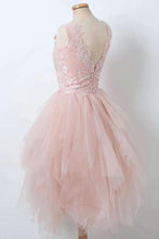 Load image into Gallery viewer, Elegant Asymmetrical Tulle Homecoming Dress