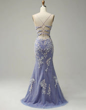 Load image into Gallery viewer, Gorgeous Mermaid V-Neck Prom Dress With Appliques