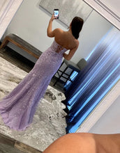 Load image into Gallery viewer, Mermaid Sweetheart Prom Dress With Appliques
