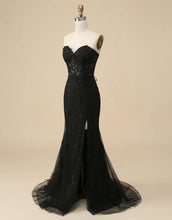 Load image into Gallery viewer, Mermaid Sweetheart Prom Dress With Appliques
