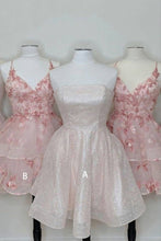 Load image into Gallery viewer, Pretty A-line Sleeveless Short Homecoming Dress