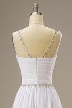 Load image into Gallery viewer, A Line Chiffon Long Dress with Beading