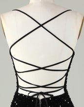 Load image into Gallery viewer, Short-Mini Spaghetti straps Corset Back Homecoming Dress