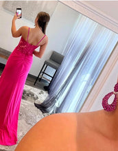 Load image into Gallery viewer, Mermaid Elegant Satin Sweetheart Prom Dress Evening Dress