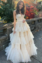 Load image into Gallery viewer, Sexy Daffodil A-Line Doric Sweetheart Long Prom Dress
