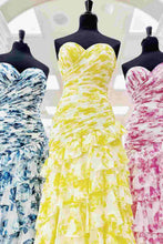 Load image into Gallery viewer, Gorgeous Mermaid Sweetheart Pink Long Party Dress with Ruffles
