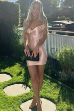 Load image into Gallery viewer, Stylish Bodycon Off the Shoulder Aqua Short Homecoming Dress