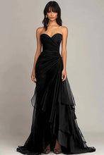 Load image into Gallery viewer, Gorgeous Mermaid Sweetheart Green Long Prom Dress with Ruffles
