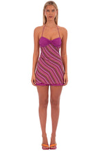 Load image into Gallery viewer, Chic A Line Halter Neck Light Green Short Homecoming Dress with Criss Cross Back