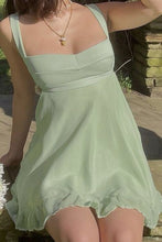 Load image into Gallery viewer, Chic A Line Sweetheart Light Green Short Homecoming Dress with Ruffles