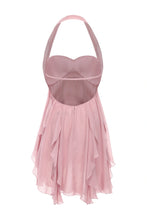 Load image into Gallery viewer, Chic A Line Sweetheart Pink Short Party Dress with Ruffles
