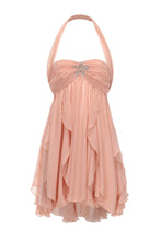 Load image into Gallery viewer, Chic A Line Sweetheart Pink Short Party Dress with Ruffles

