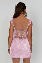 Load image into Gallery viewer, Playful and Adorable Sheath Off the Shoulder Lilac Short Homecoming Dress with Slit
