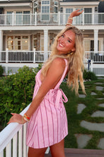 Load image into Gallery viewer, Cute A Line Halter Neck Pink Short Homecoming Dress with Keyhole
