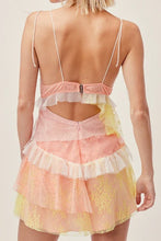 Load image into Gallery viewer, Cute A Line Sweetheart Light Orange Tulle Short Homecoming Dress with Ruffles
