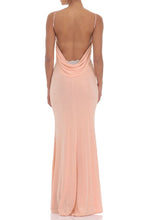 Load image into Gallery viewer, Elegant Mermaid Spaghetti Straps Light Yellow Long Prom Dress with Backless Lace