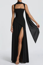 Load image into Gallery viewer, Elegant Mermaid Square Neck Green Long Prom Dress with Ruffles