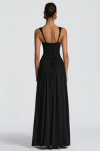Load image into Gallery viewer, Elegant Mermaid Square Neck Green Long Prom Dress with Ruffles