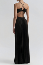 Load image into Gallery viewer, Hot A Line Halter Neck White Long Prom Dress with Backless