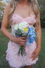 Load image into Gallery viewer, Glamorous A Line Sweetheart White Short Homecoming Dress with Appliques