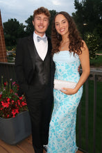 Load image into Gallery viewer, Gorgeous Mermaid Strapless Light Blue Long Prom Dress with Embroidery