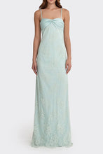 Load image into Gallery viewer, Gorgeous Sheath Spaghetti Straps Pink Long Prom Dress with Lace